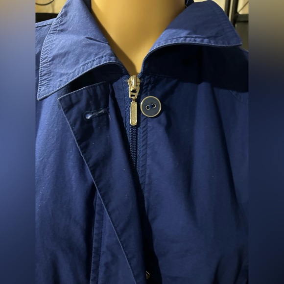 Laura Ashley Colbolt blue jacket. Sz small - Picture 3 of 14